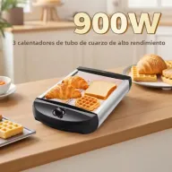 Tostadora eléctrica WOOX de 4 ranuras y 900 W, 5 niveles