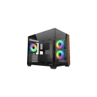 Caja Micro-ATX Abysm Danuve Sava Nature con Ventiladores aRGB