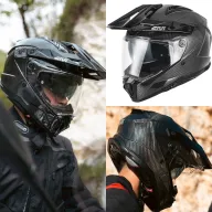 Casco GIVI 80.1 CARBON Brillo | Moto Adventure ECE22.06