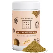 Cacao ceremonial con té Matcha orgánico, 80g