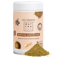 Cacao ceremonial con té Matcha orgánico, 80g