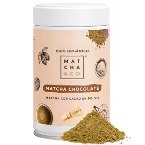 Cacao ceremonial con té Matcha orgánico, 80g