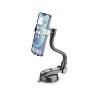 Soporte móvil flexible para coche - Rotación 360° - Negro