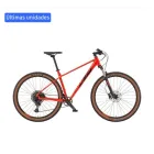 Horquilla AIRE KTM NARANJA 1x12 Talla M para bicicleta