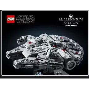 Juego de construcción Halcón Milenario LEGO Star Wars +18 años