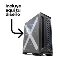 PC Torre Tempest Mirage ATX Negra con Mesh y RGB Personalizable
