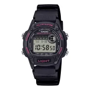 Reloj Casio W-220H-1A2VEF: Digital, Alarma y Luz Automática