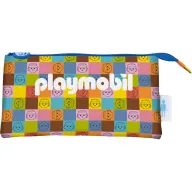 Estuche Escolar Triple Playmobil - Dohe