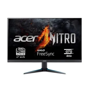 Monitor Acer Gaming 27" 4K UHD IPS Negro.