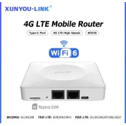Router WiFi 6 4G LTE con Módem y 32 Conexiones Simultáneas
