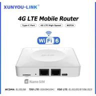 Router WiFi 6 4G LTE con Módem y 32 Conexiones Simultáneas