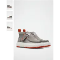 Zapatillas altas de nobuk gris CLARKS Torlite.