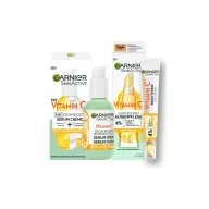 Garnier Glow Booster: Set de Vitamina C y Contorno de Ojos