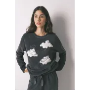 Pijama largo polar para mujer y hombre en varios colores