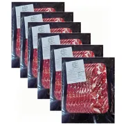 Pétalos de jamón ibérico etiqueta negra - 900g en 6 sobres