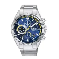 Reloj Lorus Sport cronógrafo para hombre – 100m WR, dial azul