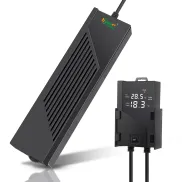 Calentador sumergible Hygger para acuario con termostato digital 500W