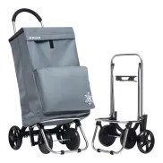 Carrito Plegable 40L con Bolsa Térmica Impermeable y Ruedas