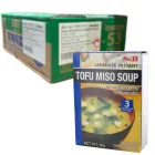 Sopa instantánea de miso con tofu S&B 30 gr