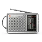 Radio Portátil de Bolsillo AM/FM con Altavoz Fuerte y DSP