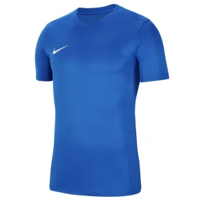 Camiseta de fútbol slim fit NIKE Park - Azul rey y blanco