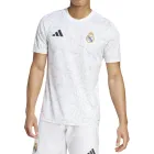 Camiseta Real Madrid de calentamiento slim fit - Blanca