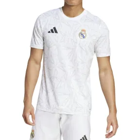 Camiseta Real Madrid de calentamiento slim fit - Blanca