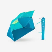 Sombrilla Iwiko 180 UPF 50+ Azul Amarillo para 3 Plazas