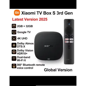 Smart Android Xiaomi TV Box S de 3ra Generación