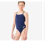 Bañador Natación Arena Solid Niña Azul Marino 8-15 años