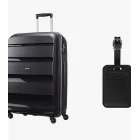 Maleta negra Bon AIR spinner L de American Tourister 75 cm
