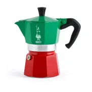 Cafetera Moka Express Tricolor 6 Tazas - Bialetti Italia