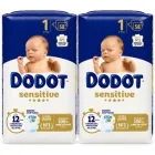 Pañales Dodot Sensitive Talla 1 - 116 Und desde España
