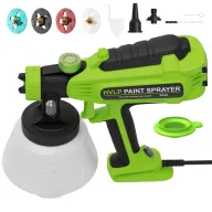Pistola Eléctrica HVLP 700W con 4 Boquillas y 1200ml