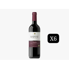Raimat Abadía crianza ecológico: 6 botellas de vino tinto