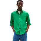Camisa Regular Fit Hombre Tommy Hilfiger S M L Flex Poplin