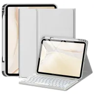 Funda con Teclado QWERTY Español para iPad A16 11ª Gen