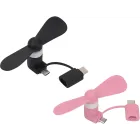 Mini Ventilador USB 2 en 1 para Teléfono