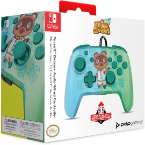 Mando Oficial Nintendo Switch Animal Crossing con Cable y Botones