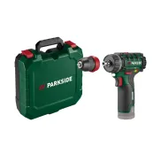 Taladrador recargable 12 V Parkside con atornillador integrado