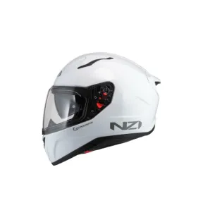 Casco Integral Blanco Brillo NZI Freccia Duo Solid Nouveau