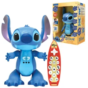 Juguete interactivo bilingüe Stitch con control remoto y gestos