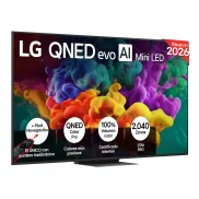 LG 65QNED87B6A 65" 4K QNED AI: Smart TV Mini LED
