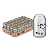 Pack de 24 Latas de Cerveza Especial La Rubia 33cl