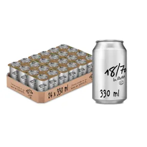 Pack de 24 Latas de Cerveza Especial La Rubia 33cl