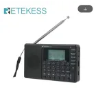 Radio portátil Retekess V115P con Bluetooth y luces de emergencia