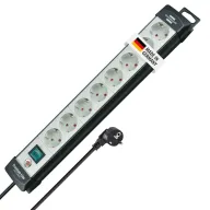 Regleta de Enchufes Premium Brennenstuhl con 8 Tomas y 3m Cable