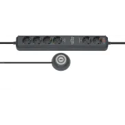 Regleta Brennenstuhl Eco-Line con 6 Tomas y Interruptor