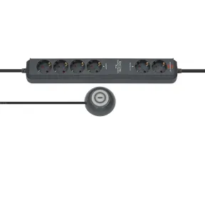 Regleta Brennenstuhl Eco-Line con 6 Tomas y Interruptor