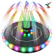 Luces LED de fuente solar